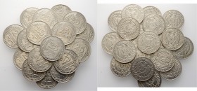 Deutsche Münzen und Medaillen ab 1871
Kleinmünzen. . 
Sammlung (20 Stücke) der 25 Pfennig-Münzen 1909-1912 (komplett außer 1909 J). J. 18.
sehr sch...