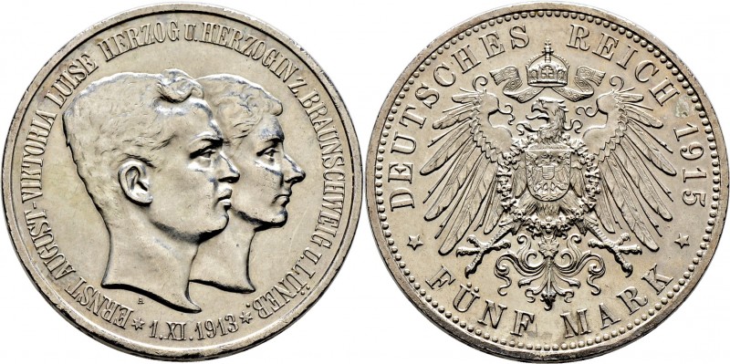 Deutsche Münzen und Medaillen ab 1871
Silbermünzen des Kaiserreiches. BRAUNSCHW...