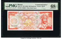 Bhutan Royal Monetary Authority 500 Ngultrum ND (1994) Pick 21 Commemorative PMG Superb Gem Unc 68 EPQ. 

HID09801242017

© 2020 Heritage Auctions | A...