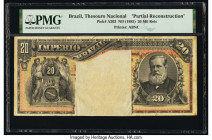 Brazil Thesouro Nacional 20 Mil Reis ND (1885) Pick A263 Partial Reconstruction PMG Holder. 

HID09801242017

© 2020 Heritage Auctions | All Rights Re...
