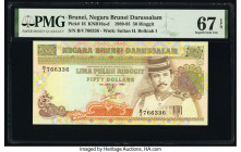 Brunei Negara Brunei Darussalam 50 Ringgit 1994 Pick 16 KNB16 PMG Superb Gem Unc 67 EPQ. 

HID09801242017

© 2020 Heritage Auctions | All Rights Reser...