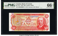 Canada Bank of Canada $50 1975 Pick 90a BC-51a-i PMG Gem Uncirculated 66 EPQ. 

HID09801242017

© 2020 Heritage Auctions | All Rights Reserved