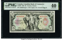 Canada Toronto, ON- Canadian Bank of Commerce $5 2.1.1935 Pick S970 Ch.# 75-18-04 PMG Extremely Fine 40. 

HID09801242017

© 2020 Heritage Auctions | ...