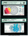 China Silver Commemorative and Test Note Lot of 4 Examples PMG Superb Gem Uncirculated 69 (3); PCGS Banknote Superb Gem Unc 69 PPQ. 

HID09801242017

...