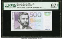 Estonia Bank of Estonia 500 Krooni 2007 Pick 89 PMG Superb Gem Unc 67 EPQ. 

HID09801242017

© 2020 Heritage Auctions | All Rights Reserved