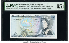 Great Britain Bank of England 5; 10 Pounds ND (1980-87); ND (1984-86) Pick 378c; 379c Two Examples PMG Gem Uncirculated 65 EPQ; Gem Uncirculated 66 EP...