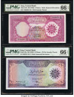 Iraq Central Bank of Iraq 5; 10 Dinars ND (1959) Pick 54b; 55a Two Examples PMG Gem Uncirculated 66 EPQ (2). 

HID09801242017

© 2020 Heritage Auction...