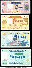 Lebanon Banque du Liban 5000; 20,000; 50,000; 100,000 Livres 1995 Pick 71b, 72, 73, 74 Four Examples Crisp Uncirculated. 

HID09801242017

© 2020 Heri...