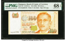 Singapore Board of Commissioners of Currency 100 Dollars ND (1999) Pick 42 TAN#P-5a PMG Superb Gem Unc 68 EPQ. 

HID09801242017

© 2020 Heritage Aucti...