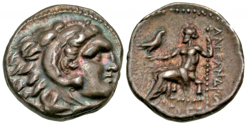 Macedonian Kingdom. Alexander III the Great. 336-323 B.C. AR drachm (17.2 mm, 4....