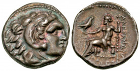 Macedonian Kingdom. Alexander III the Great. 336-323 B.C. AR drachm (17.2 mm, 4.07 g, 11 h). Struck by Philip III in the name of Alexander III. Magnes...