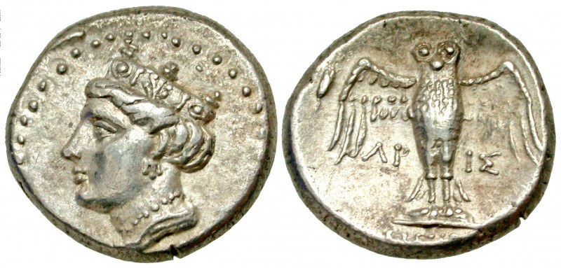 Pontos, Amisos. Late 5th-4th century B.C. AR drachm (17.9 mm, 5.62 g, 2 h). Pers...