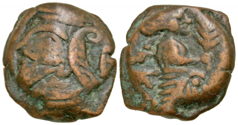 Parthian Kingdom. Artabanos V. A.D. 79/80-ca. 85. AE chalkous (12.4 mm, 1.97 g, ...