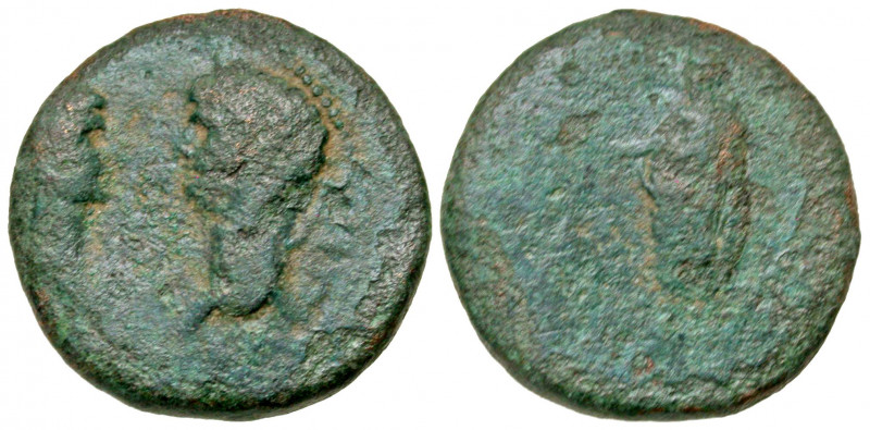 Lydia, Tralleis. Claudius. A.D. 41-54. AE 19 (19.2 mm, 4.56 g, 1 h). Struck A.D....