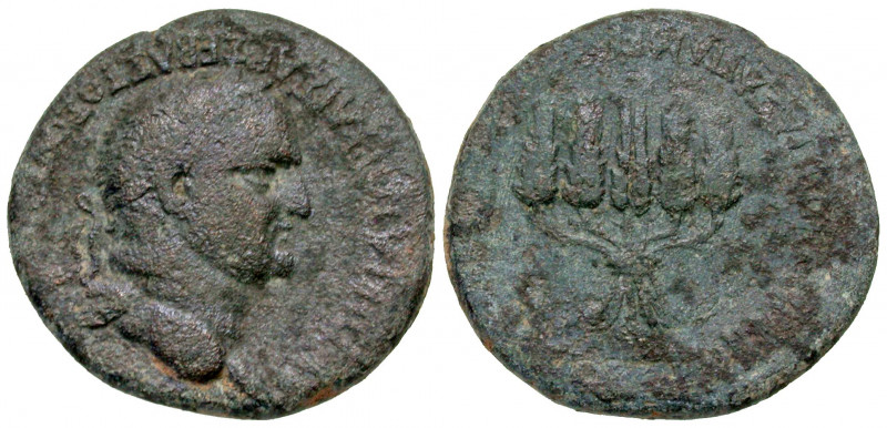 Phrygia, Apameia. Vespasian. A.D. 69-79. AE 25	 (24.6 mm, 8.03 g, 11 h). Marcus ...