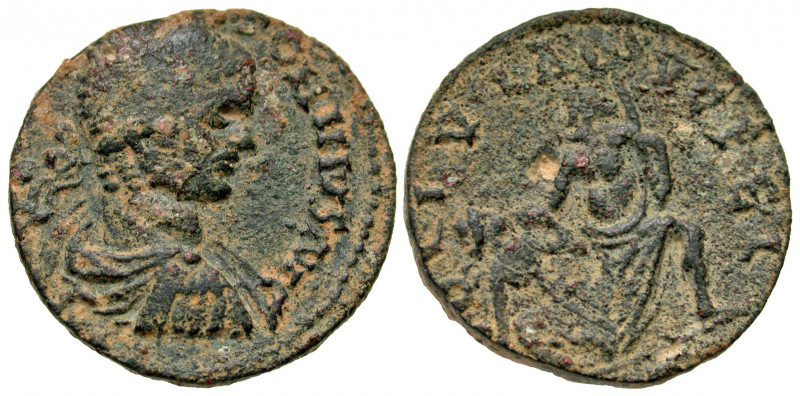 Phoenicia, Berytus. Elagabalus. A.D. 218-222. AE 26 (25.6 mm, 12.21 g, 6 h). IMP...