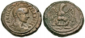 Egypt, Alexandria. Gordian III. A.D. 238-244. BI tetradrachm (23.5 mm, 12.70 g, 11 h). Dated RY 7 = A.D. 243/4. A K M ANT ΓOPΔIANOC ЄY, laureate, drap...