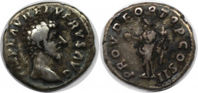 Römische Münzen, MÜNZEN DER RÖMISCHEN KAISERZEIT. Lucius Verus, 161-169 n. Chr. AR Denar (3,09 g). Sehr schön