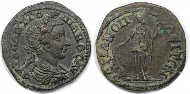 Römische Münzen, MÜNZEN DER RÖMISCHEN KAISERZEIT. Thrakien, Hadrianopolis. Gordi...