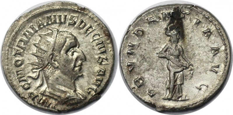 Römische Münzen, MÜNZEN DER RÖMISCHEN KAISERZEIT. Rom. Trajanus Decius. Antonini...