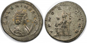Römische Münzen, MÜNZEN DER RÖMISCHEN KAISERZEIT. Gallienus (253-268 n. Chr) für Salonina. Antoninianus 263 n. Chr. (4.23 g. 22 mm) Vs.: SALONINA AVG,...