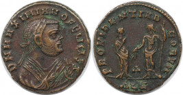 Römische Münzen, MÜNZEN DER RÖMISCHEN KAISERZEIT. Maximianus Herculius (286-310 n. Chr). 1/2 Folis (3.40 g. 21 mm). Vs.: D N MAXIMIANO FELICISS, Büste...