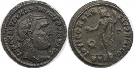 Römische Münzen, MÜNZEN DER RÖMISCHEN KAISERZEIT. Maximinus II. (309-313 n. Chr). Follis 312 n. Chr., Heraclea.(4.82 g. 23 mm) Vs.: IMP C GAL VAL NAXI...