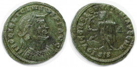 Römische Münzen, MÜNZEN DER RÖMISCHEN KAISERZEIT. Licinius I. (308-324 n. Chr). Follis 313 n. Chr. (3.34 g. 24 mm) Vs.: IMP LIC LICINIVS PF AVG, Kopf ...