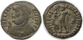 Römische Münzen, MÜNZEN DER RÖMISCHEN KAISERZEIT. Licinius I. (308-324 n. Chr). Follis 317-320 n. Chr. (3.19 g. 20 mm) Vs.: IMP LICINIVS AVG, Drapiert...