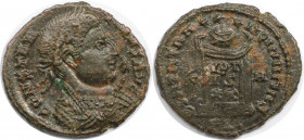 Römische Münzen, MÜNZEN DER RÖMISCHEN KAISERZEIT. Constantinus I. (307-337 n. Chr). Follis 321 n. Chr., Lugdunum. (2.58 g. 19 mm) Vs.: CONSTANTINVS P ...