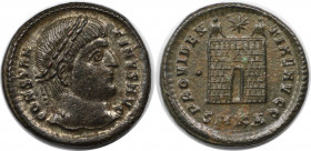 Römische Münzen, MÜNZEN DER RÖMISCHEN KAISERZEIT. Constantinus I. (307-337 n. Chr). Follis 324-325 n. Chr., Cyzicus. (3.45 g. 19 mm) Vs.: CONSTANTINVS...