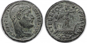 Römische Münzen, MÜNZEN DER RÖMISCHEN KAISERZEIT. Constantinus I. (307-337 n. Chr). Follis 327-328 n. Chr., Constantinople. (2.60 g. 19 mm) Vs.: CONST...