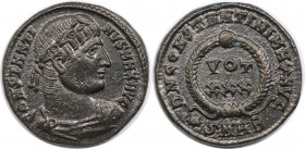 Römische Münzen, MÜNZEN DER RÖMISCHEN KAISERZEIT. Constantinus I. (307-337 n. Chr). Follis 329-330 n. Chr., Herakleia. (3.21 g. 19 mm) Vs.: CONSTANTIN...