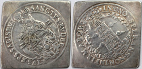 RDR – Habsburg – Österreich, RÖMISCH-DEUTSCHES REICH. Salzburg (Kipa). 1/2 Taler 1593. Silber. Sehr Schön-Vorzüglich