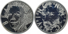 Europäische Münzen und Medaillen, Niederlande / Netherlands. 150. Geburtstag Vincent van Gogh. 5 Euro ND (2003). 11,90 g. 0.925 Silber. 0.35 OZ. KM 24...