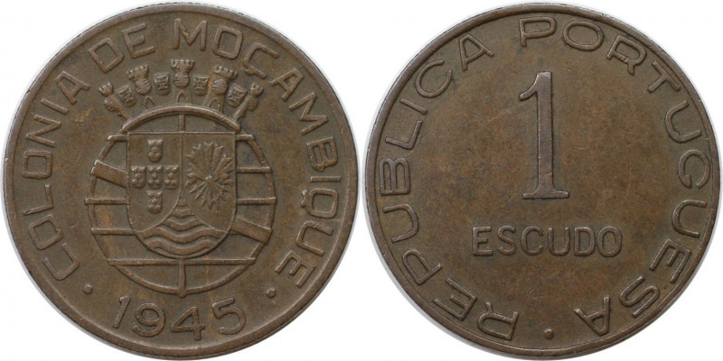 Europäische Münzen und Medaillen, Portugal. PORTUGIESISCHE BESITZUNGEN. MOZAMBIQ...