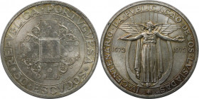 Europäische Münzen und Medaillen, Portugal. 400 Jahre Heldenepos Os Lusiadas. 50 Escudos 1972. 18,0 g. 0.650 Silber. 0.38 OZ. KM 602. Stempelglanz