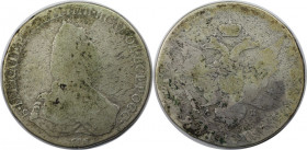 Russische Münzen und Medaillen, Katharina II. (1762-1796). 1 Rubel 1793 SPB AK. Silber. Schön