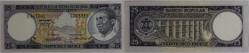 Banknoten, Äquatorialguinea. 25 Ekuele 1975. Pick 009. II