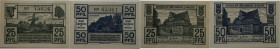 Banknoten, Deutschland / Germany. Notgeld Wilster, Schleswig-Holstein. 25, 50 Pfennig 1920. Grabowski W46.5a, b. 2 Stück. I