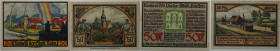 Banknoten, Deutschland / Germany. Notgeld Roda. 2 x 50 Pfennig 1921. Mehl 1127,1, 1128,1. I-II