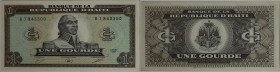 Banknoten, Haiti. 1 Gourde 1987. P.245. I