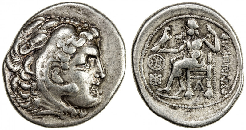 MACEDONIAN KINGDOM: Philip III Arrhidaios, 323-317 BC, AR tetradrachm (16.85g), ...