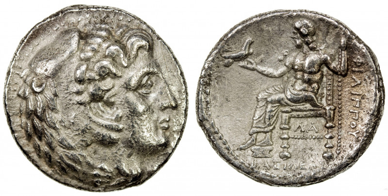 MACEDONIAN KINGDOM: Philip III Arrhidaios, 323-317 BC, AR tetradrachm (16.33g), ...