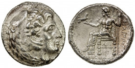 MACEDONIAN KINGDOM: Philip III Arrhidaios, 323-317 BC, AR tetradrachm (16.33g), Susa, ca. 322-320 BC, Price-P208, Alexandrine type in the name of Phil...