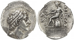 SELEUKID KINGDOM: Antiochos III, the Great, 222-187 BC, AR tetradrachm (16.57g), Soli (Pompeiopolis), 197-187 BC, SC-1021.1, Houghton-518, diademed he...