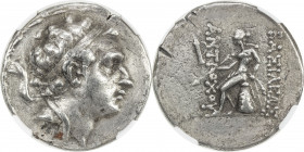 SELEUKID KINGDOM: Antiochos III, the Great, 222-187 BC, AR tetradrachm (16.89g), Antioch on the Orontes, 197-187 BC, SC-1045.10, SCO-667, WSM-1117, di...