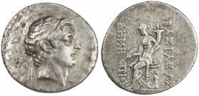 SELEUKID KINGDOM: Demetrios I Soter, 162-150 BC, AR tetradrachm (16.18g), Antioch on the Orontes, ca. 162-155/4 BC, SC-1637f, HGC 9-796, diademed head...