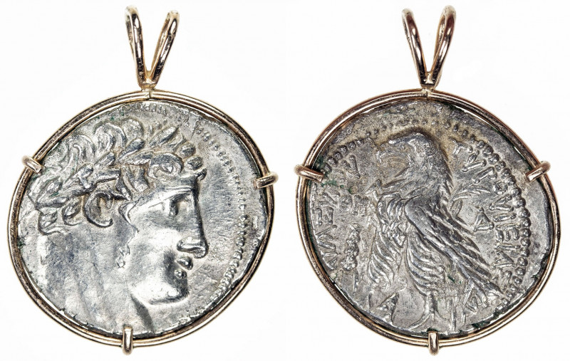 TYRE: AR ½ shekel, CY 49 (78/7 BC), HGC 10-358, DCA-921, laureate bust of Melkar...