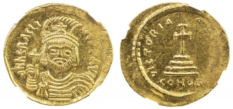 BYZANTINE EMPIRE: Heraclius, 610-641, AV solidus (4.50g), Constantinople, S-731,...